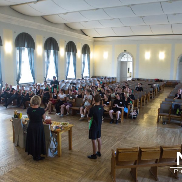 Pirmais mēģinājums - jauno dejotāju uzņemšana /06.09.2016/